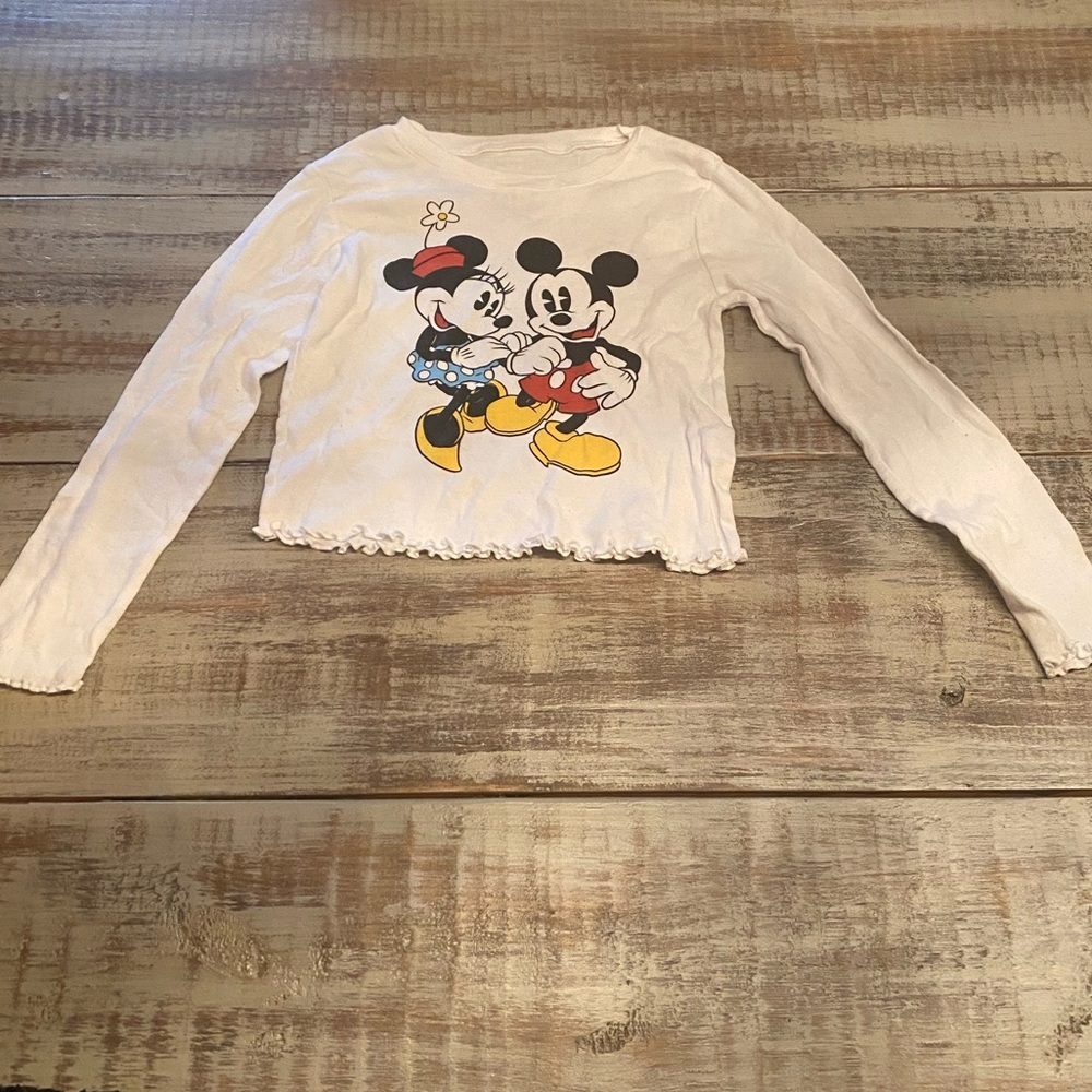 Girls Mickey & Minnie Tshirt